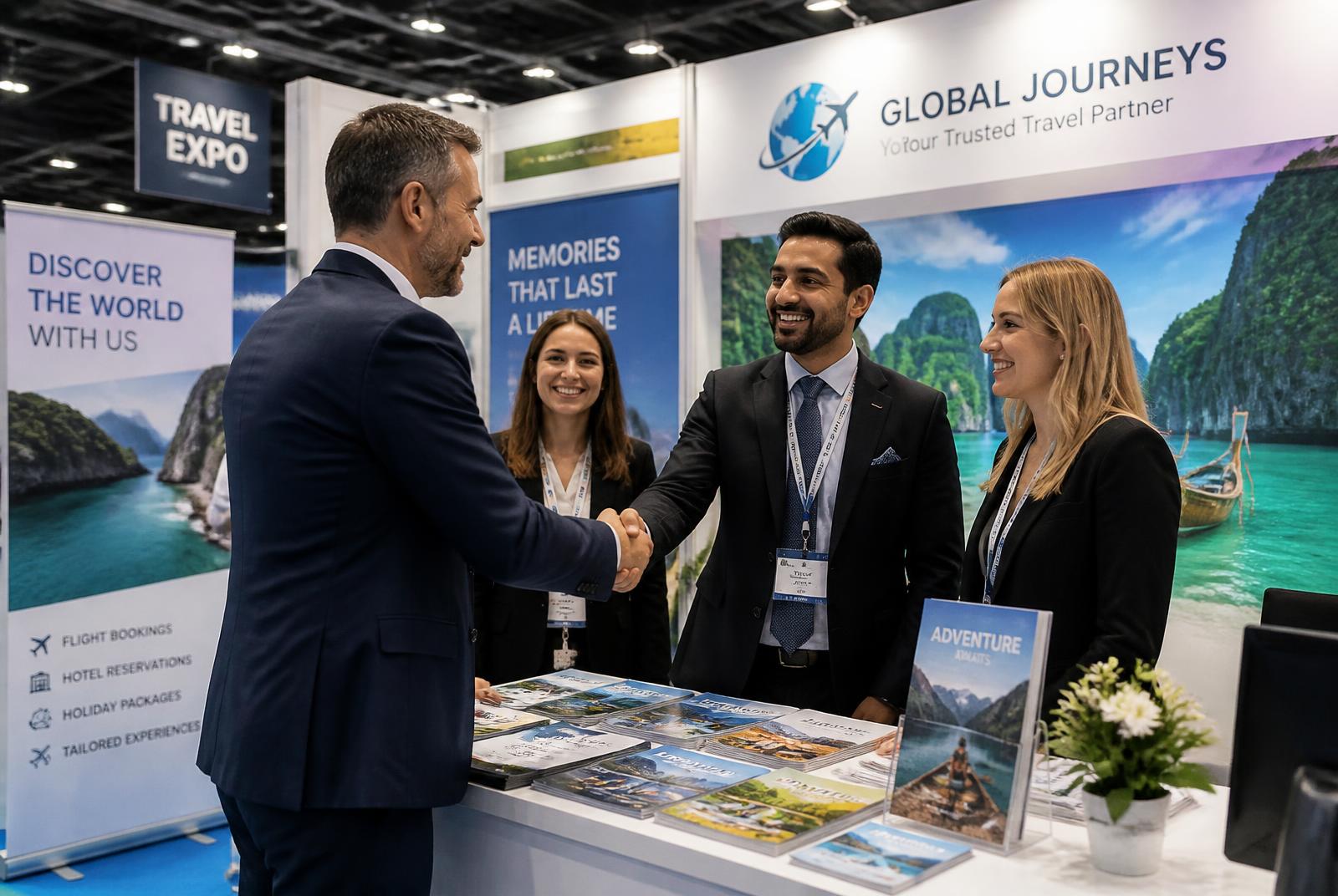 Stand Panoramic Tours Agency au salon international du tourisme SITEV